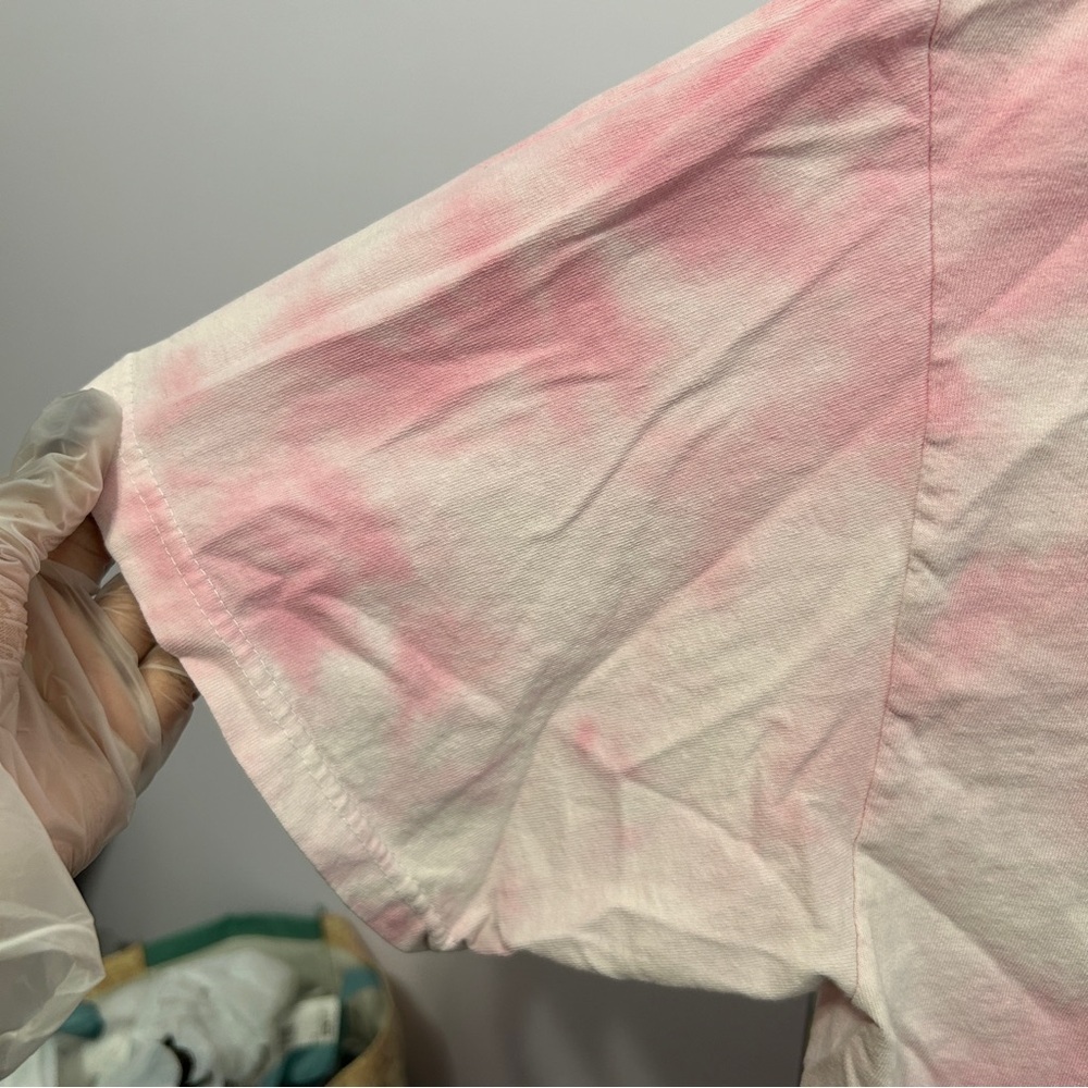 Aaliyah Pink Tie Dye Graphic Tshirt Size Large - "Ashlee" - Picture 5 of 16